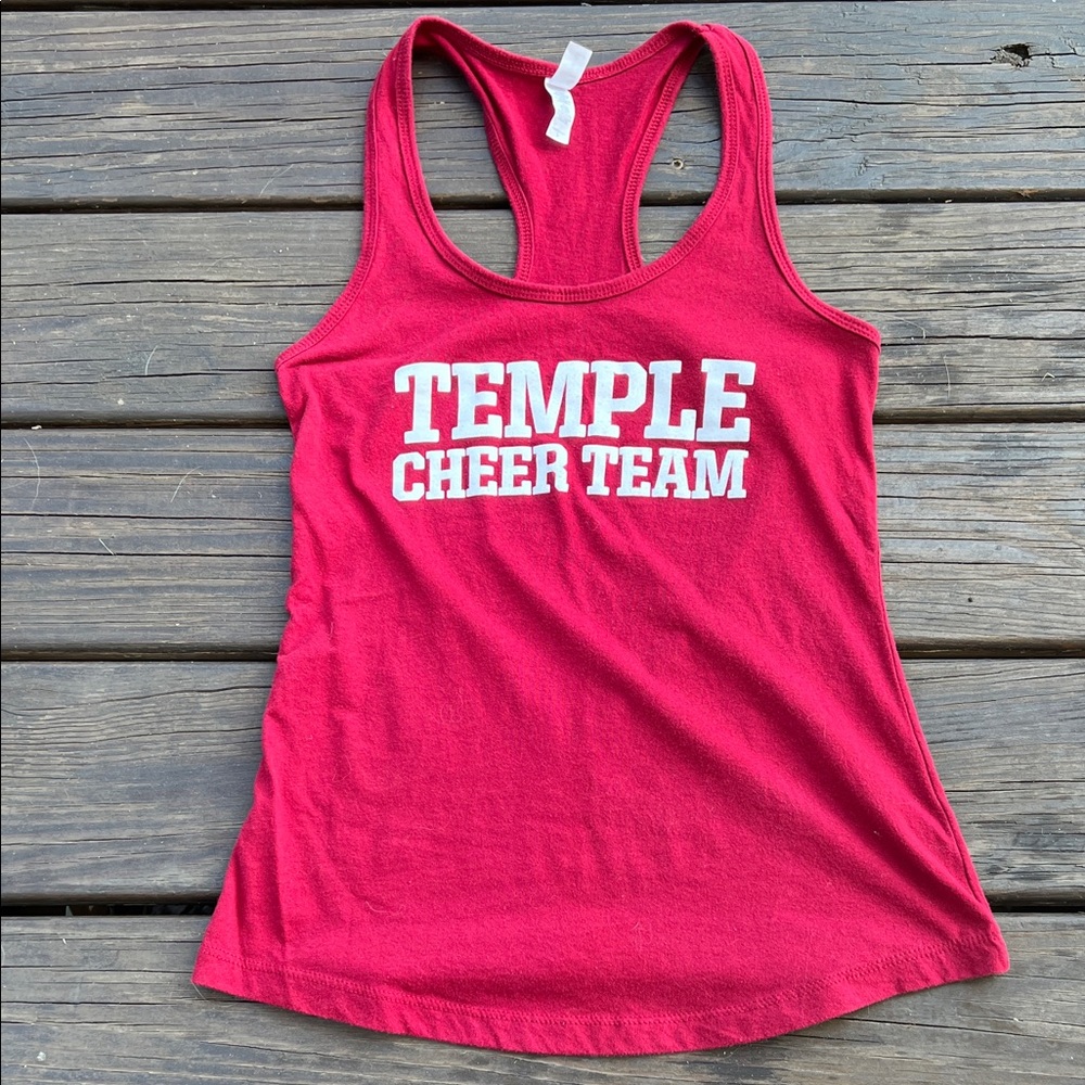 Temple University Cheer Team Racerback Tank